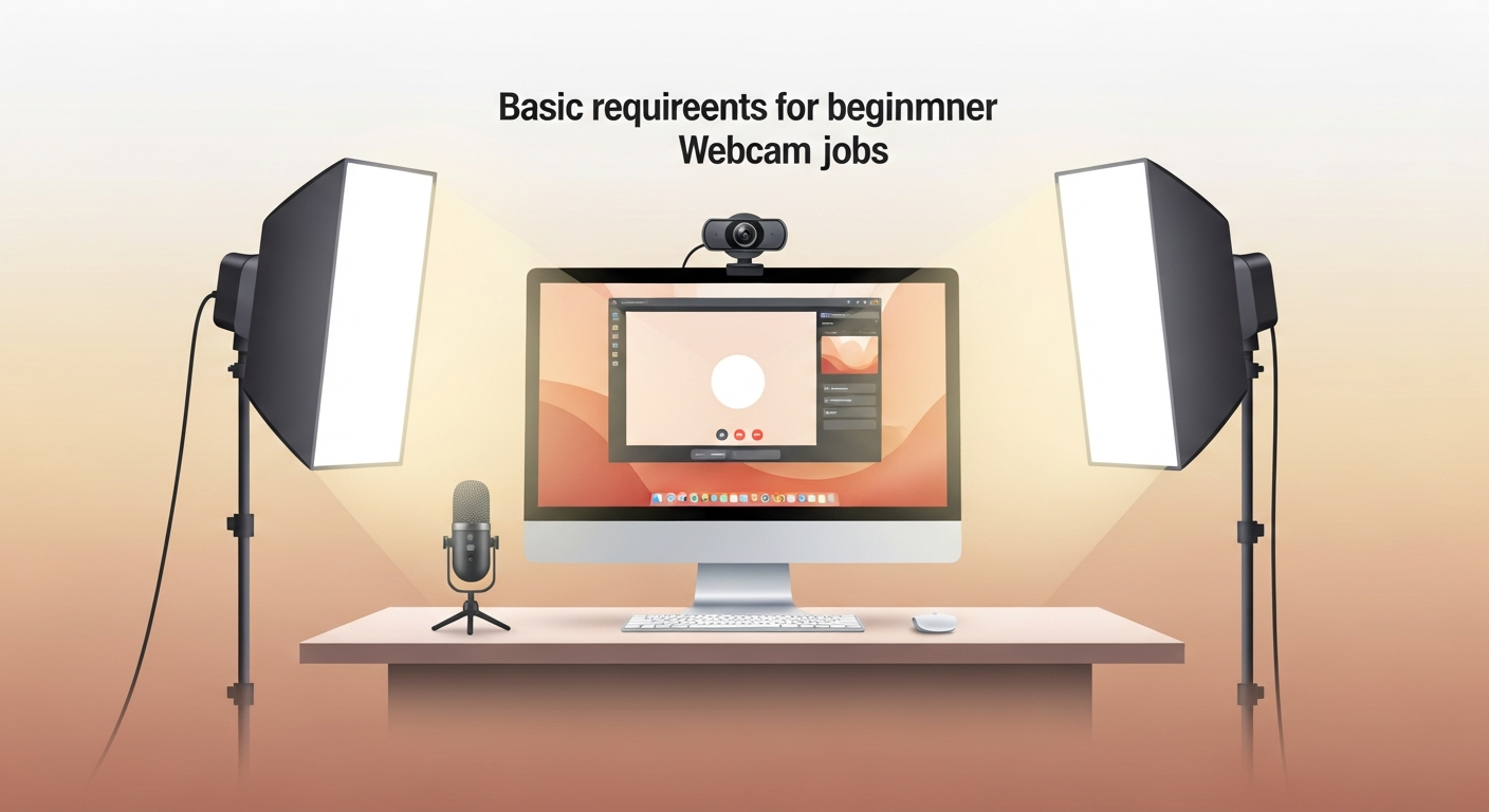 What Are the Basic Requirements for Beginner Webcam Jobs?