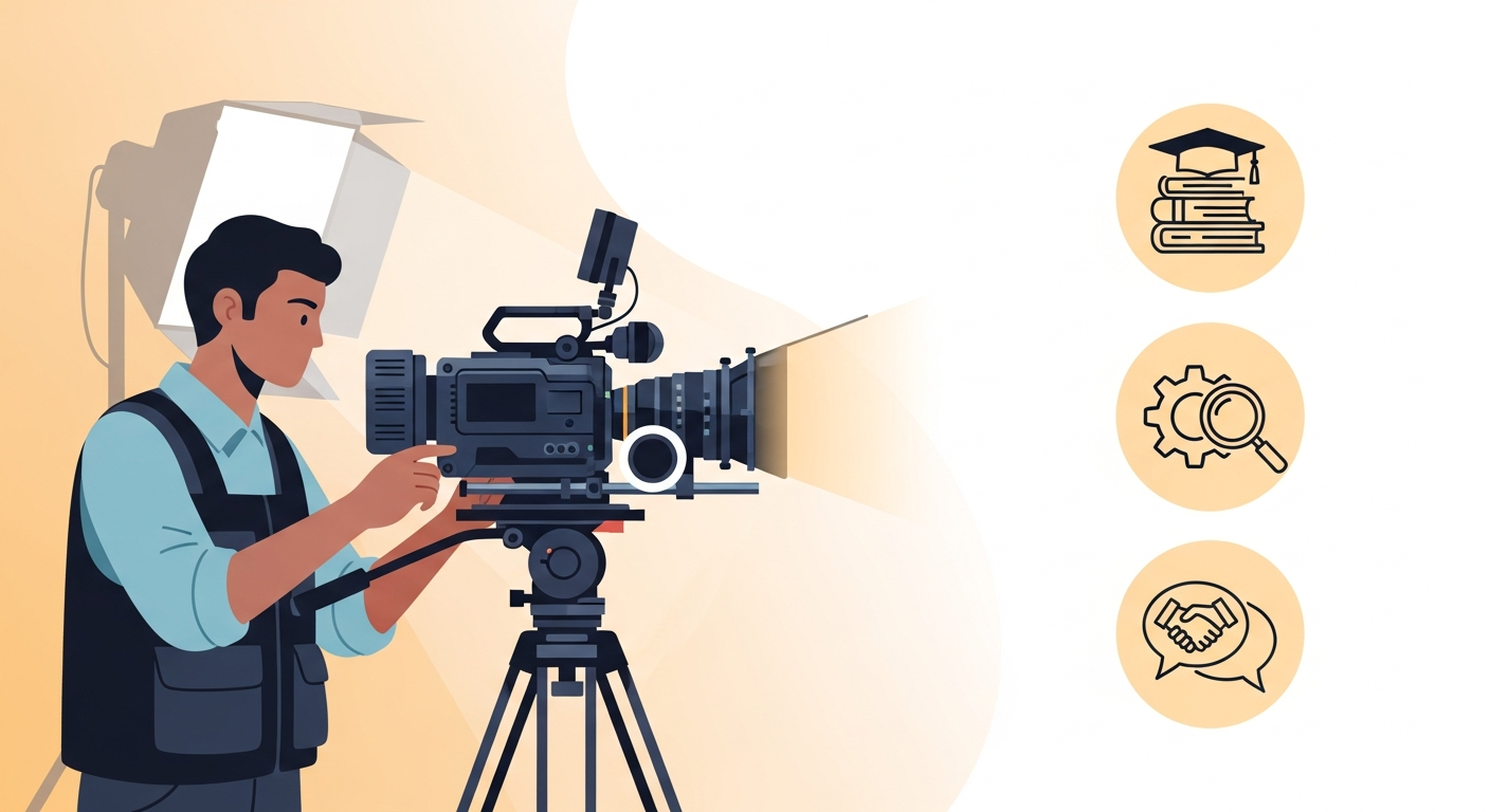 What Education and Skills Do Adult Film Camera Operators Need?